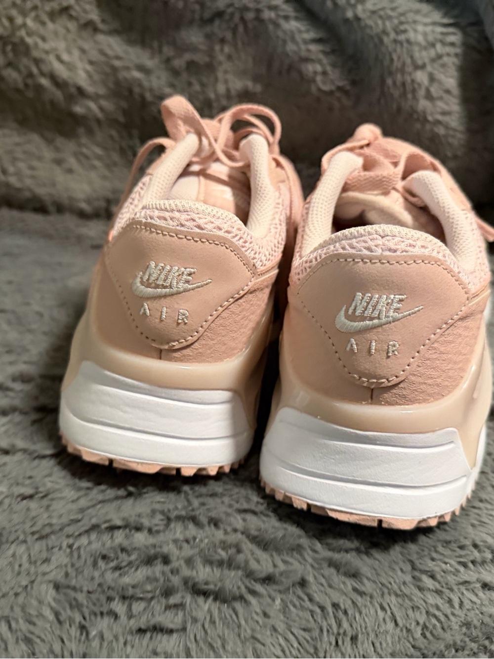 Nike Women’s Air Max Pastel Pink Mesh & Suede Sneaker - Picture 5 of 7